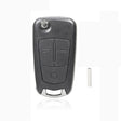 For Opel Car Foldable Blade Key Case with Screw Hole, Style:3-button HU100 without Slot - free shipping - PMC TechLife - Order now!