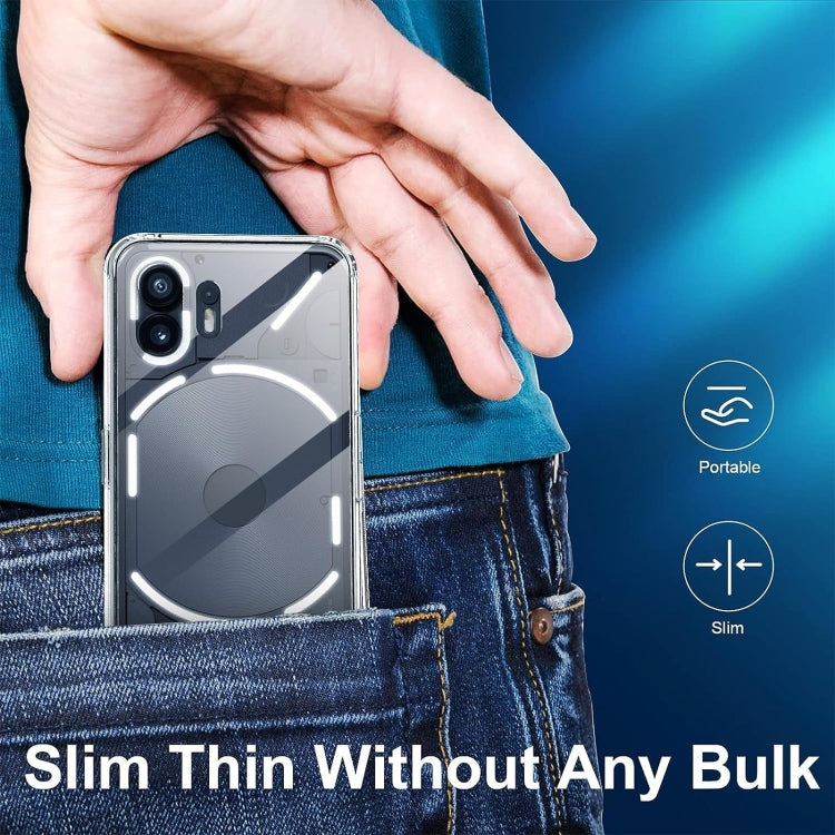For Nothing Phone 2 All-inclusive Transparent Shockproof Phone Case