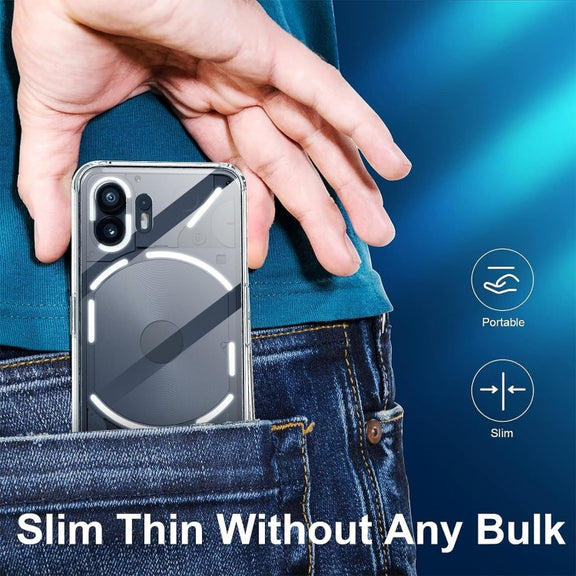 For Nothing Phone 2 All-inclusive Transparent Shockproof Phone Case