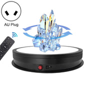 42cm LED Light Electric Rotating Display Stand Turntable, Power Plug:AU Plug(Black)