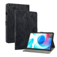 For Realme Pad 10.4 Tiger Pattern PU Tablet Case(Black) - Realme by PMC TechLife | Online Shopping South Africa | PMC TechLife | Buy Now Pay Later Mobicred