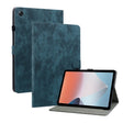 For OPPO Pad Air Tiger Pattern PU Tablet Case(Dark Blue) - free shipping - PMC TechLife - Order now!
