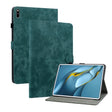 For Huawei MatePad Pro 10.8 2021/2018 Tiger Pattern PU Tablet Case(Dark Green) - Huawei by PMC TechLife | Online Shopping South Africa | PMC TechLife | Buy Now Pay Later Mobicred