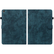For Huawei MatePad T 10s/Enjoy Tablet 2 Tiger Pattern PU Tablet Case(Dark Blue)