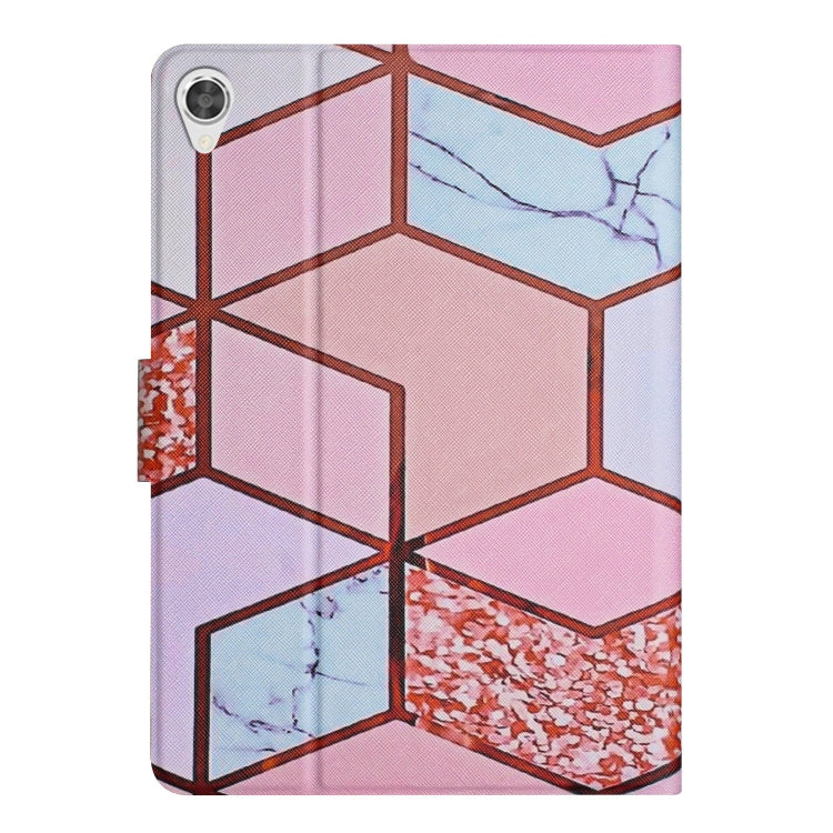 For Lenovo Tab M10 HD 2nd Gen Marble Pattern Smart Leather Tablet Case(Splicing Marble)