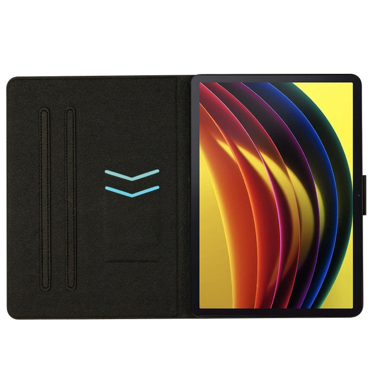 For Lenovo Tab P11 Marble Pattern Smart Leather Tablet Case(Splicing Marble)