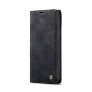 For iPhone 14 Pro CaseMe-013 Multifunctional Retro Frosted Leather Phone Case(Black)