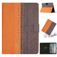 For Amazon Kindle Fire HD 8 2020 Stitching Solid Color Smart Leather Tablet Case(Orange) - Lenovo by PMC TechLife | Online Shopping South Africa | PMC TechLife | Buy Now Pay Later Mobicred