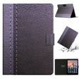 For Amazon Kindle Fire HD 10 2015 Stitching Solid Color Smart Leather Tablet Case(Grey) - Lenovo by PMC TechLife | Online Shopping South Africa | PMC TechLife | Buy Now Pay Later Mobicred