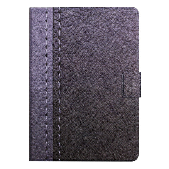 For Lenovo Tab M10 Plus Stitching Solid Color Smart Leather Tablet Case(Grey)