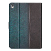 For Lenovo Tab P11 Stitching Solid Color Smart Leather Tablet Case(Green)