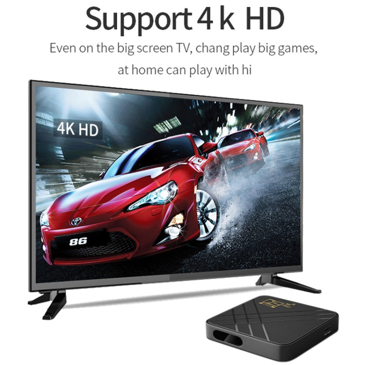 D9 PRO 2.4G/5G WIFI 4K HD Android TV Box, Memory:8GB+128GB(AU Plug)