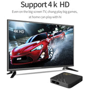D9 PRO 2.4G/5G WIFI 4K HD Android TV Box, Memory:8GB+128GB(AU Plug)