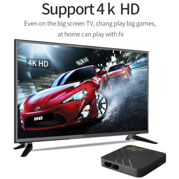 D9 PRO 2.4G/5G WIFI 4K HD Android TV Box, Memory:8GB+128GB(AU Plug)