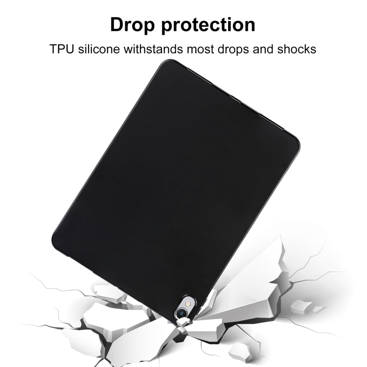 For Samsung Galaxy Tab S8+/Tab S7+/Tab S9+ TPU Tablet Case(Black)