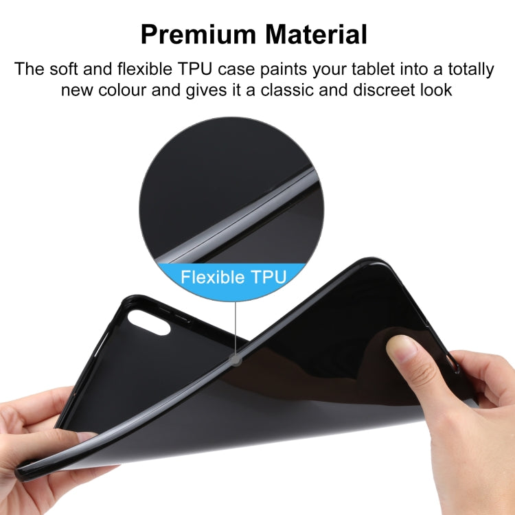 For Xiaomi Mi Pad 4 TPU Tablet Case(Black)