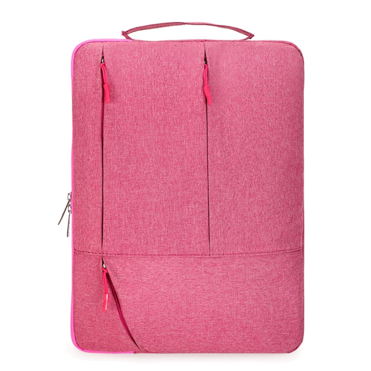 C310 Portable Casual Laptop Handbag, Size:13-13.3 inch(Pink)