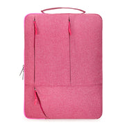 C310 Portable Casual Laptop Handbag, Size:13-13.3 inch(Pink)