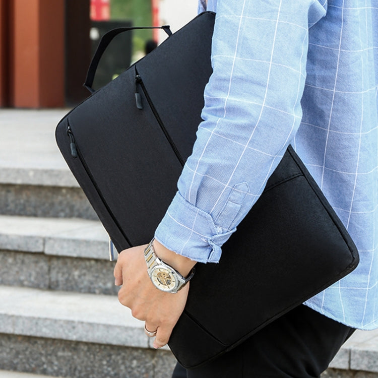 C310 Portable Casual Laptop Handbag, Size:13-13.3 inch(Grey)