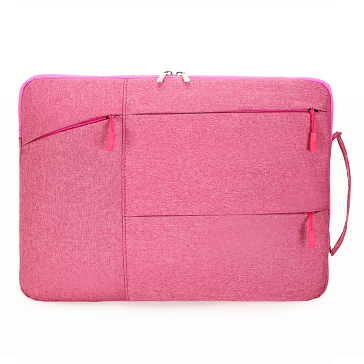 C310 Portable Casual Laptop Handbag, Size:15.4-16 inch(Pink)