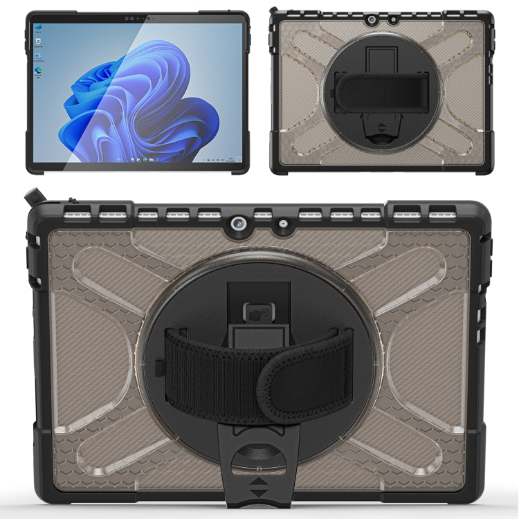 For MicroSoft Surface Pro 8 TPU + PC Tablet Case(Tea Color)