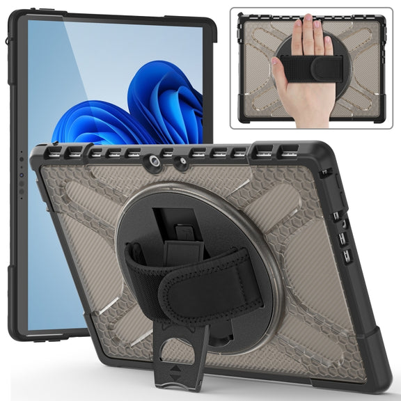 For MicroSoft Surface Pro 8 TPU + PC Tablet Case(Tea Color)