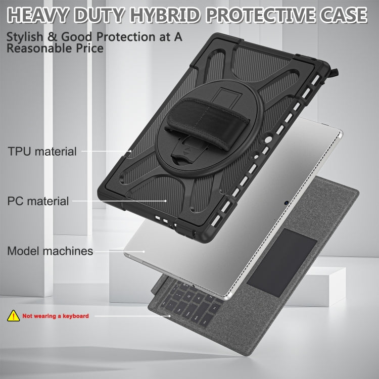 For MicroSoft Surface Pro 8 TPU + PC Tablet Case(Black)
