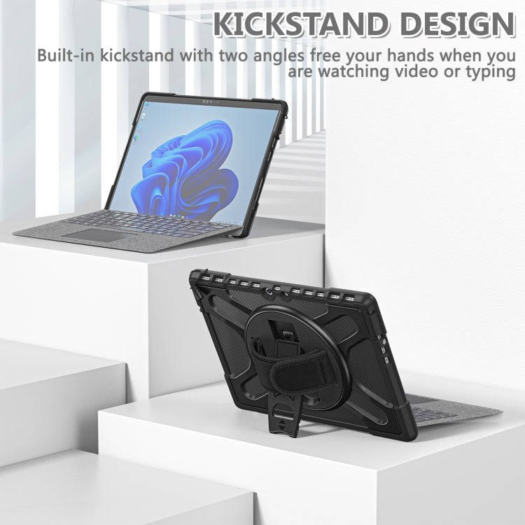 For MicroSoft Surface Pro 8 TPU + PC Tablet Case(Black)