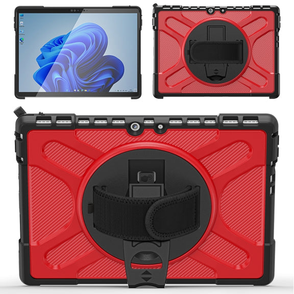 For MicroSoft Surface Pro 8 TPU + PC Tablet Case(Red)
