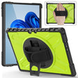 For MicroSoft Surface Pro 8 TPU + PC Tablet Case(Yellow Green) - Others by PMC TechLife | Online Shopping South Africa | PMC TechLife | Buy Now Pay Later Mobicred