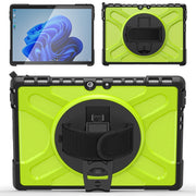 For MicroSoft Surface Pro 8 TPU + PC Tablet Case(Yellow Green)