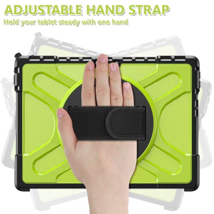 For MicroSoft Surface Pro 8 TPU + PC Tablet Case(Yellow Green)