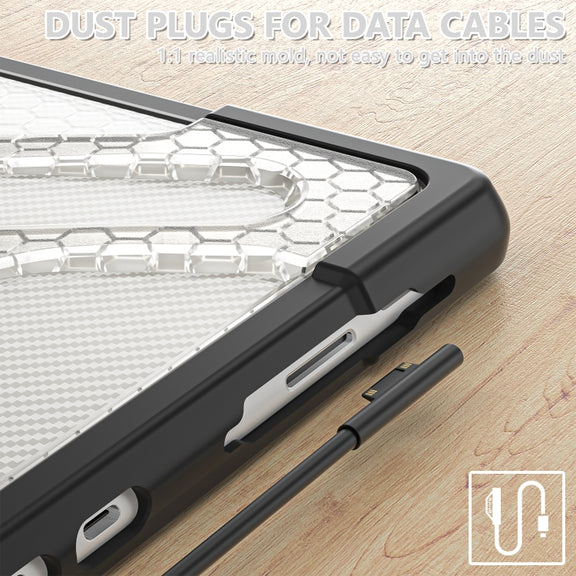 For MicroSoft Surface Pro 8 TPU + PC Tablet Case(Transparent)