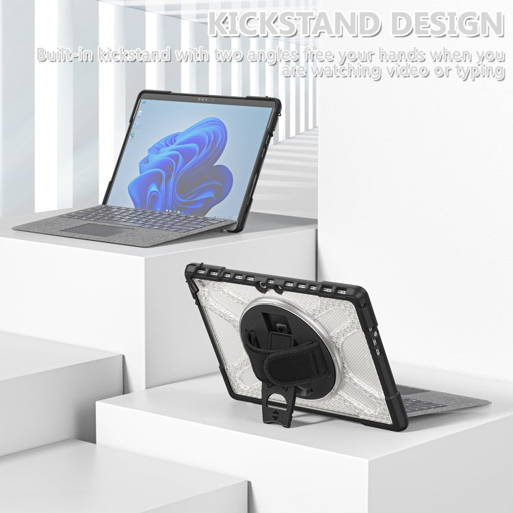 For MicroSoft Surface Pro 8 TPU + PC Tablet Case(Transparent)