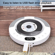 Kecag KC-607 Wall Mounted Bluetooth Compact Disc Album CD Player(White)