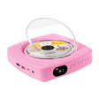 Kecag KC-609 Wall Mounted Home DVD Player Bluetooth CD Player, Specification:DVD/CD+Connectable TV + Charging Version(Pink) - DVD & LCD Player by Kecag | Online Shopping South Africa | PMC TechLife | Buy Now Pay Later Mobicred