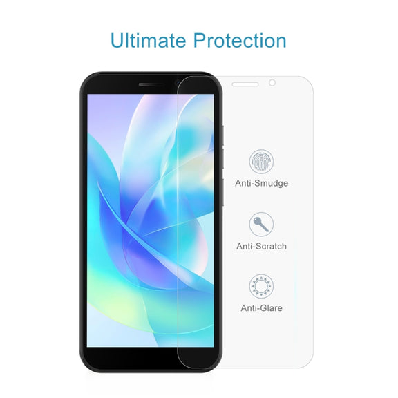 10 PCS 0.26mm 9H 2.5D Tempered Glass Film For Doogee X97