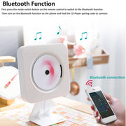 Kecag KC-809 10W Portable Bluetooth Album CD Player Player(Pink)