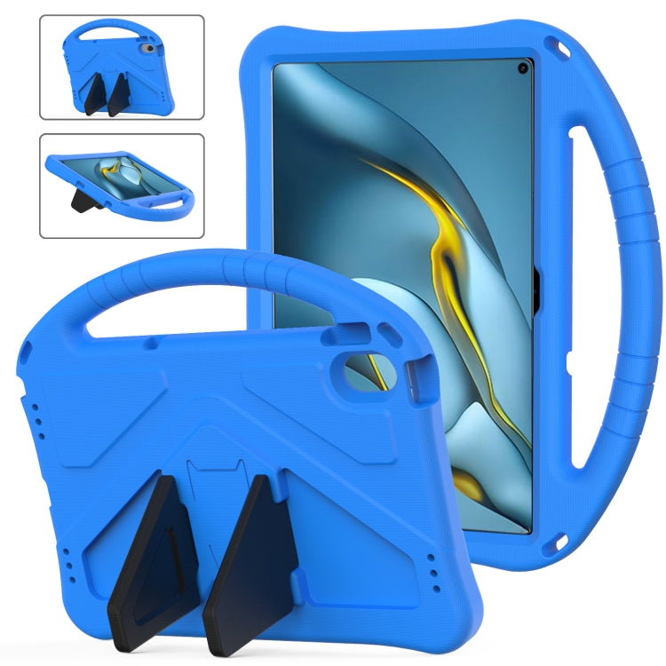 For Huawei MatePad Pro 10.8 2021 EVA Shockproof Tablet Case with Holder(Blue)