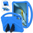 For Huawei MatePad Pro 10.8 2021 EVA Shockproof Tablet Case with Holder(Blue) - Huawei by PMC TechLife | Online Shopping South Africa | PMC TechLife | Buy Now Pay Later Mobicred