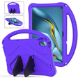 For Huawei MatePad Pro 10.8 2021 EVA Shockproof Tablet Case with Holder(Purple) - Huawei by PMC TechLife | Online Shopping South Africa | PMC TechLife | Buy Now Pay Later Mobicred