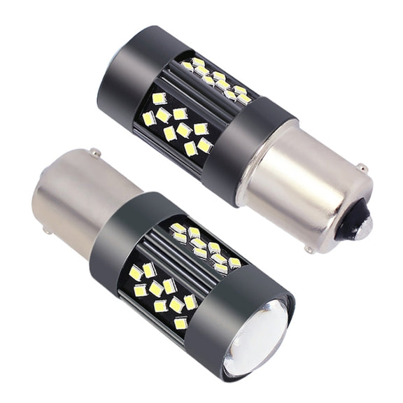 1 Pair 1156 12V 7W Continuous Car LED Fog Light(Orange Light)