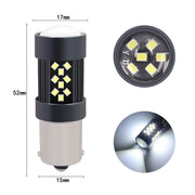 1 Pair 1156 12V 7W Continuous Car LED Fog Light(Purple Light)