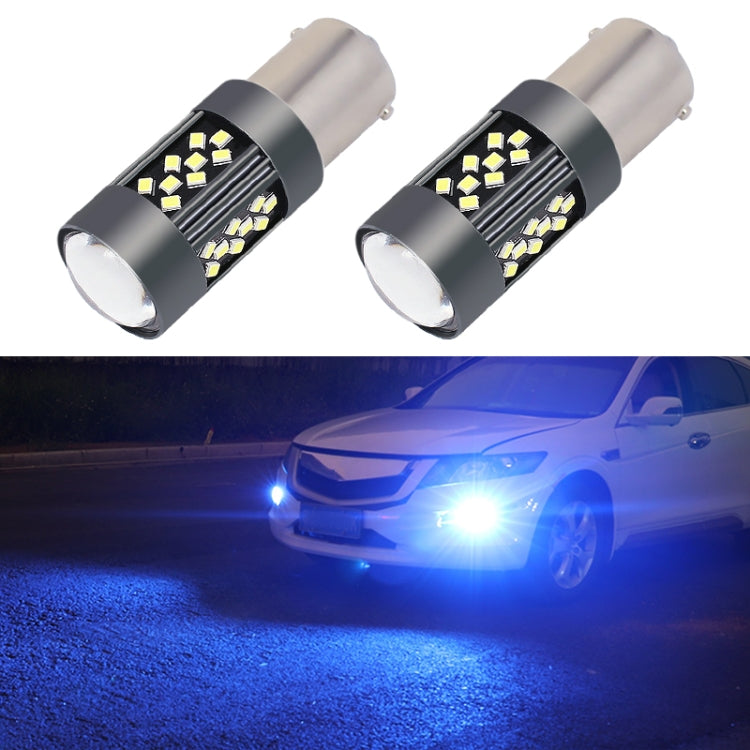 1 Pair 1156 12V 7W Strobe Car LED Fog Light(Ice Blue Light)