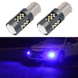 1 Pair 1156 12V 7W Strobe Car LED Fog Light(Blue Light) - Fog / Driving Lights by PMC TechLife | Online Shopping South Africa | PMC TechLife | Buy Now Pay Later Mobicred