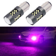 1 Pair 1157 12V 7W Strobe Car LED Fog Light(Purple Light) - Fog / Driving Lights by PMC TechLife | Online Shopping South Africa | PMC TechLife | Buy Now Pay Later Mobicred