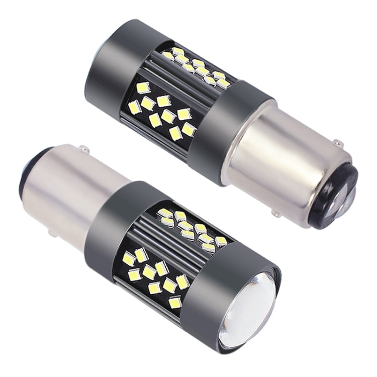 1 Pair 1157 12V 7W Strobe Car LED Fog Light(Purple Light)