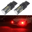 1 Pair 7440 12V 7W Strobe Car LED Fog Light(Red Light) - Fog / Driving Lights by PMC TechLife | Online Shopping South Africa | PMC TechLife | Buy Now Pay Later Mobicred