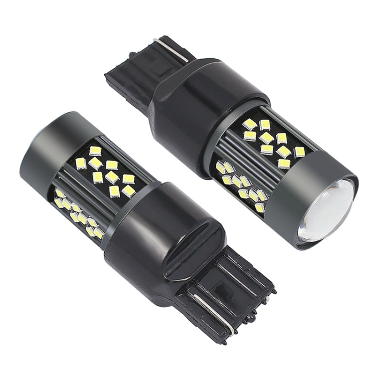 1 Pair 7440 12V 7W Strobe Car LED Fog Light(Purple Light)