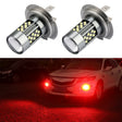 1 Pair H7 12V 7W Strobe Car LED Fog Light(Red Light) - Fog / Driving Lights by PMC TechLife | Online Shopping South Africa | PMC TechLife | Buy Now Pay Later Mobicred